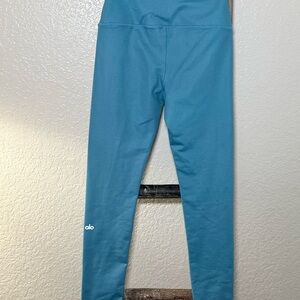 ALO Yoga Teal High-Rise Leggings